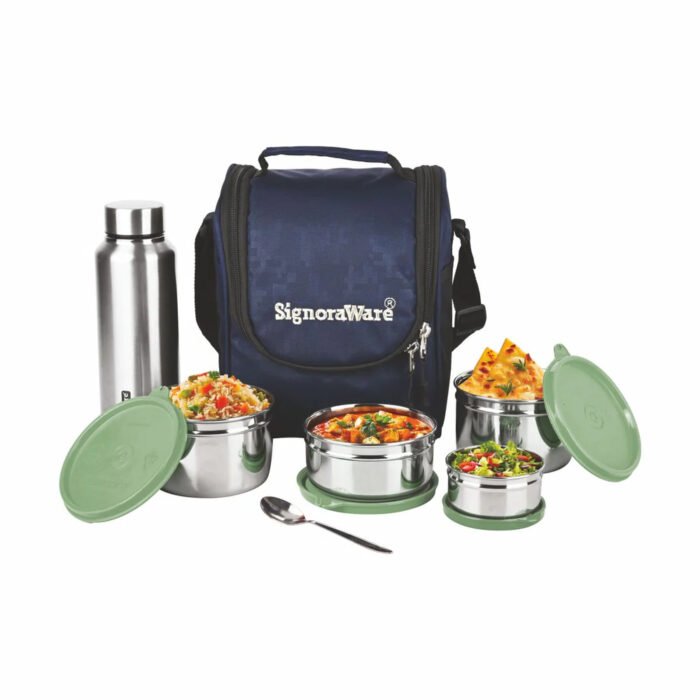Signoraware Premium Steel Lunch Box - Image 4