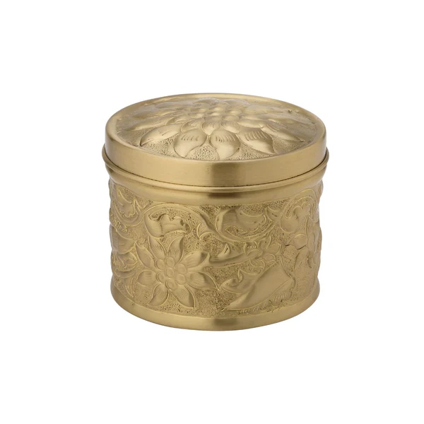 LaCoppera Pure Brass Nikashi Dabba | Spice & Snack Container | 1 Pc - Image 10