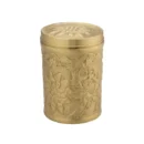 LaCoppera Pure Brass Nikashi Dabba | Spice & Snack Container | 1 Pc