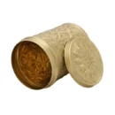 LaCoppera Pure Brass Nikashi Dabba | Spice & Snack Container | 1 Pc
