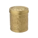 LaCoppera Pure Brass Nikashi Dabba | Spice & Snack Container | 1 Pc