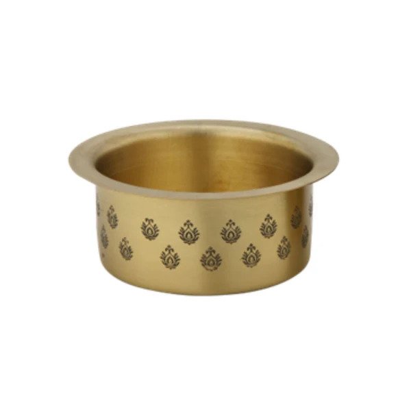 LaCoppera Antique Gold Brass Coffee Filter Set | Coffee Dabra Cup and Bowl Set | Set of 5 Pcs - Image 7