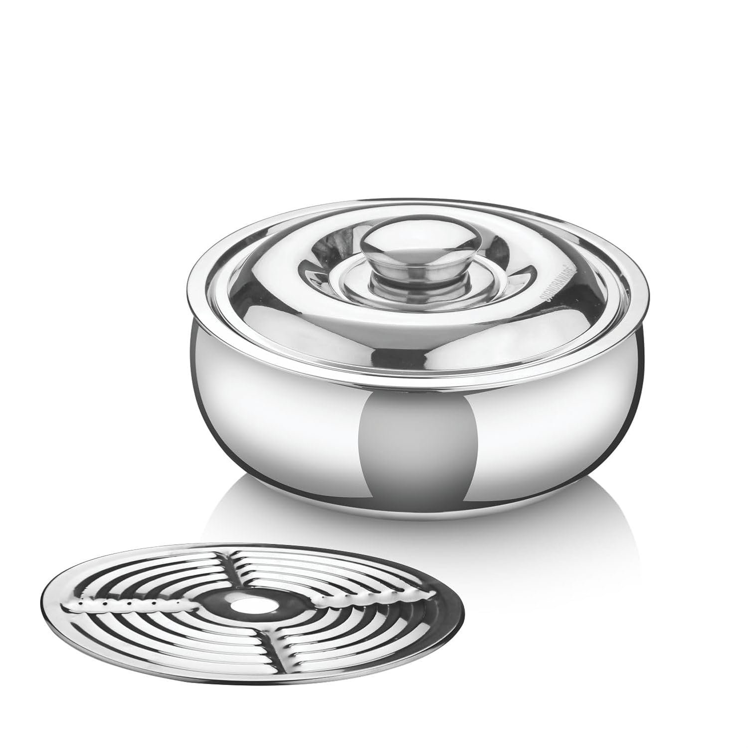 Signoraware Casserole Serving Bowl Container with Coaster Casserole Hotpot 1500ml