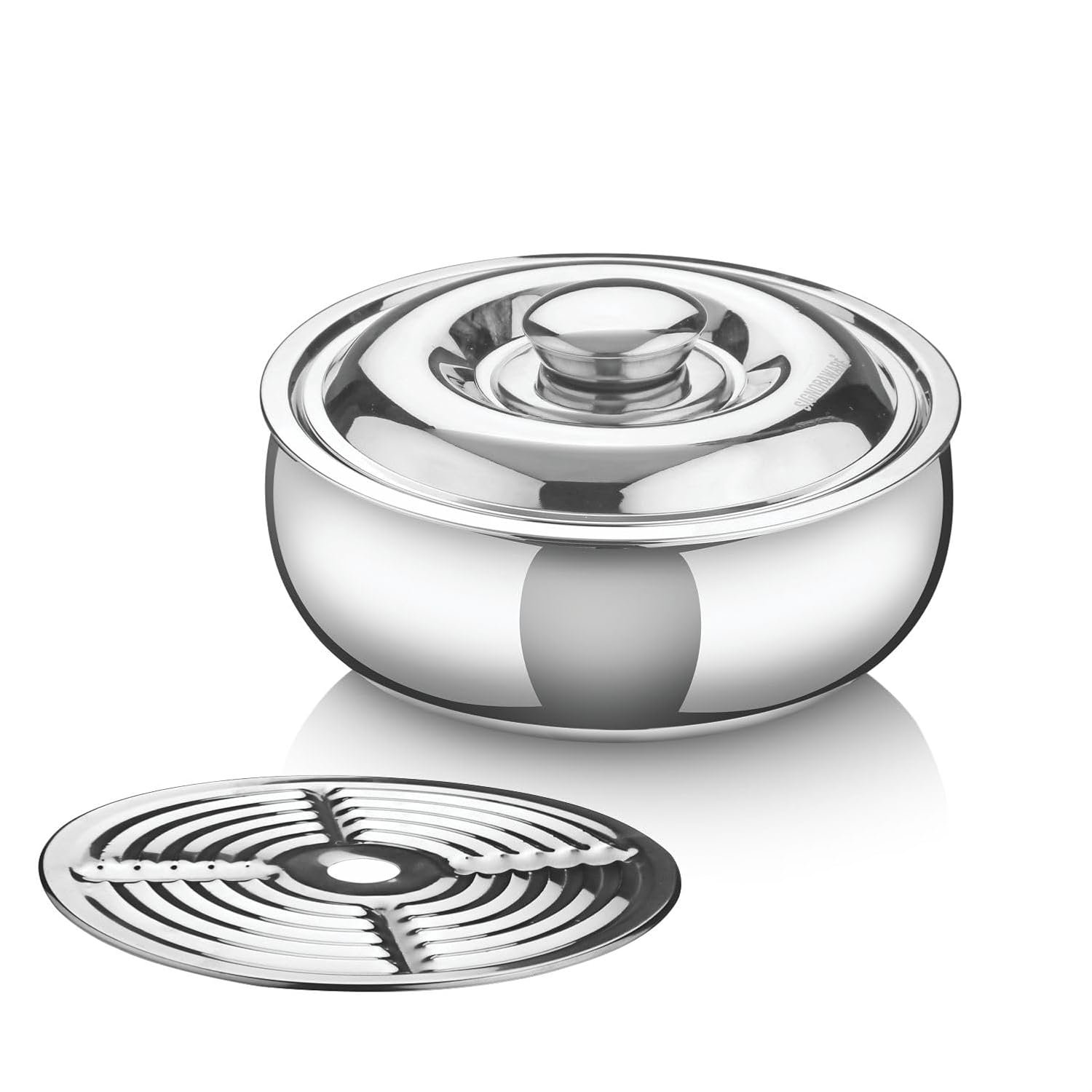 Signoraware Casserole Serving Bowl Container with Coaster 2100ml