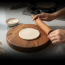 Wooden Rolling Board with Pin