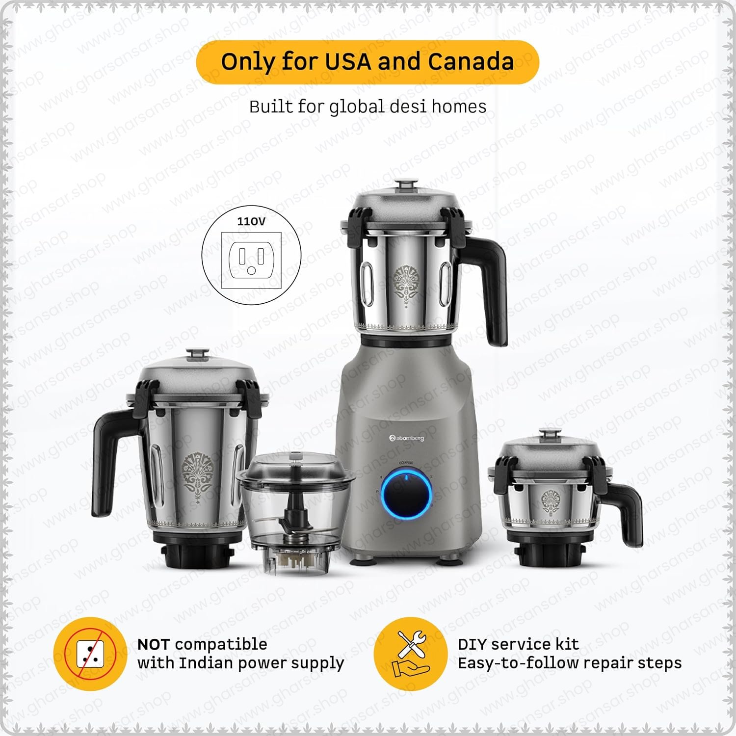 Atomberg Tavi Mixer Grinder