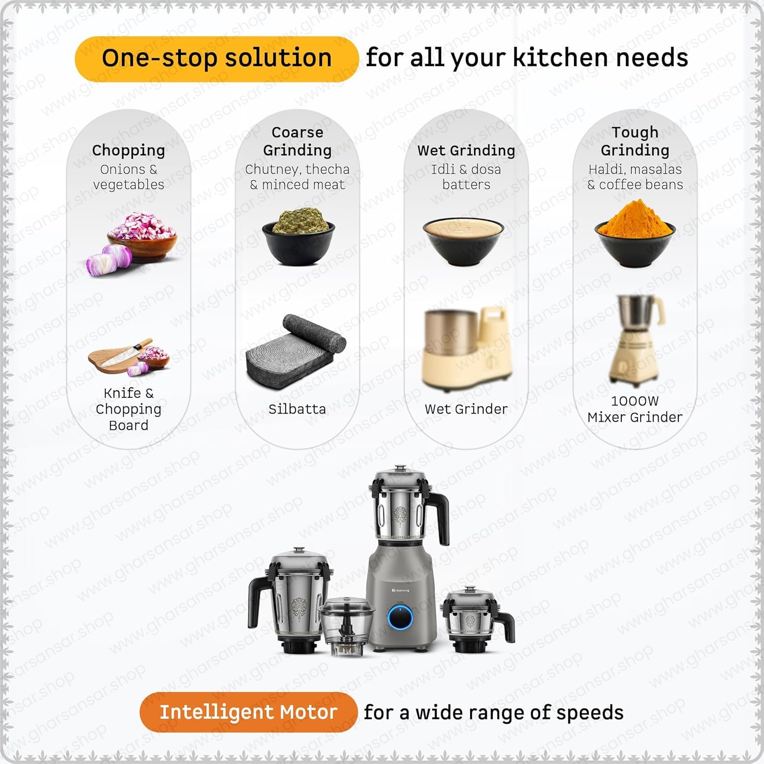 Atomberg Tavi Mixer Grinder