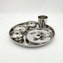 Stainless Steel 42Pcs Plain Dinner Set