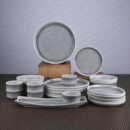 Servewell Dome Forwarding Dinner Set Grey Color