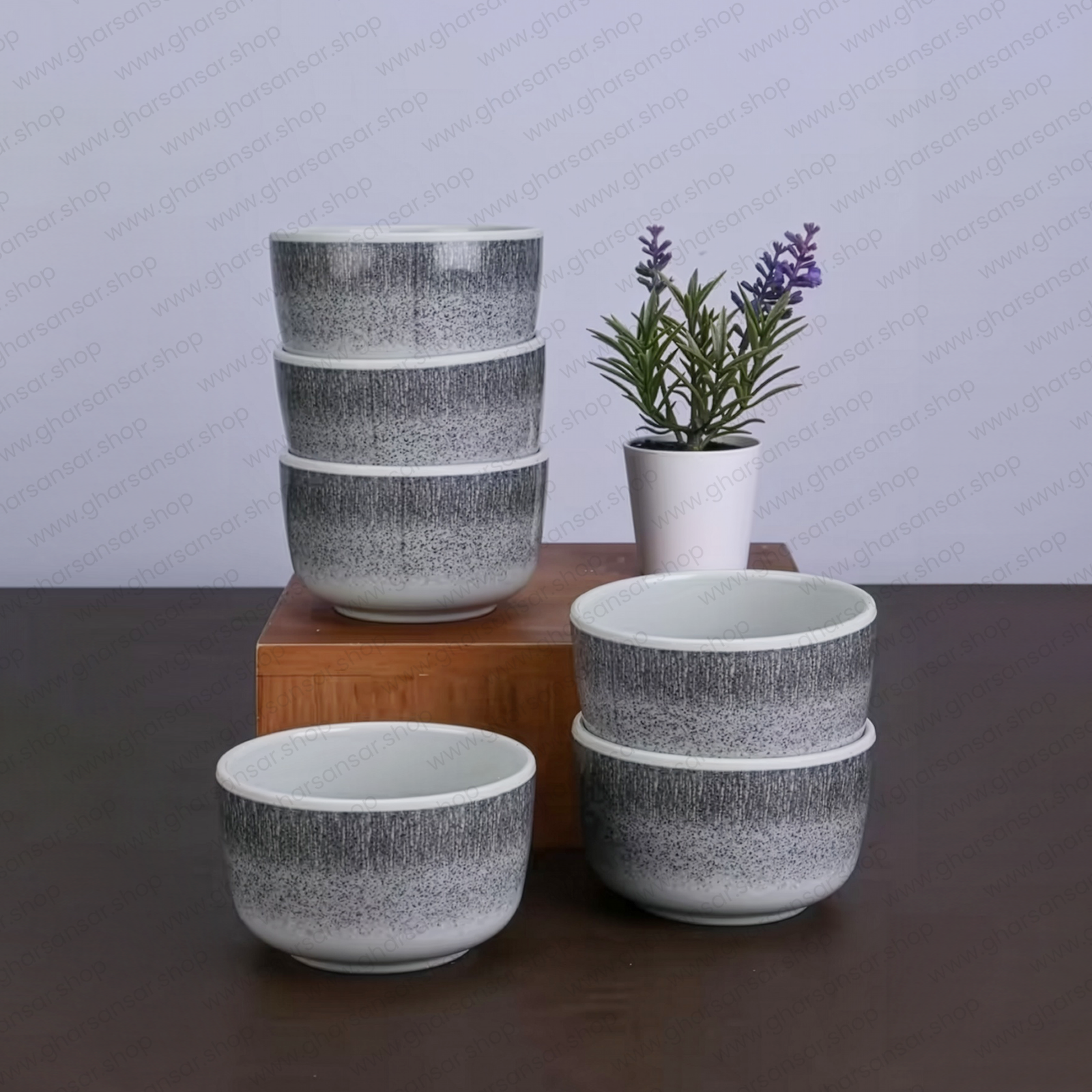 Servewell Stardust Melamine Dome Veg Bowl Stardust