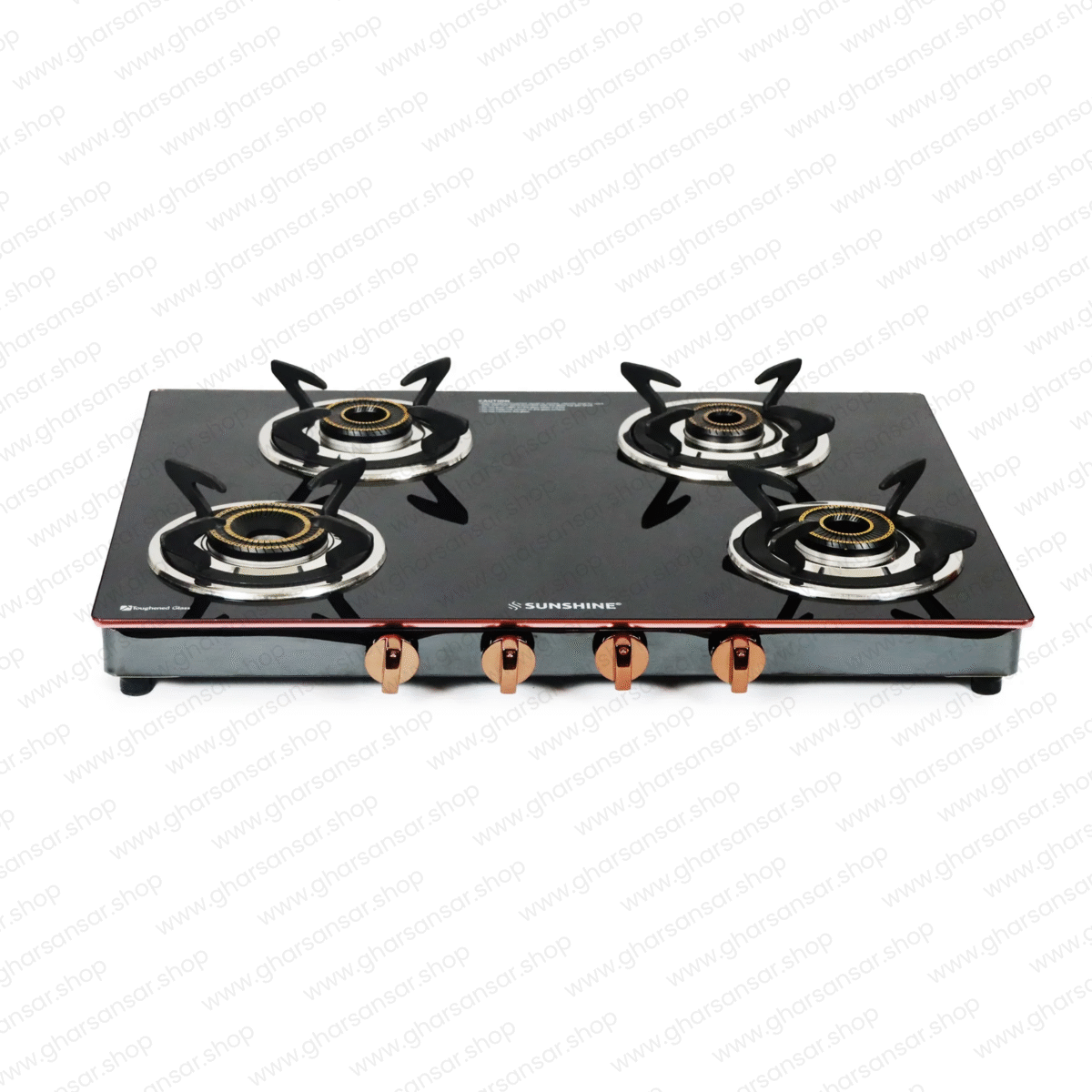 Sunshine Donna 4 Burner Gas Stove Manual Ignition