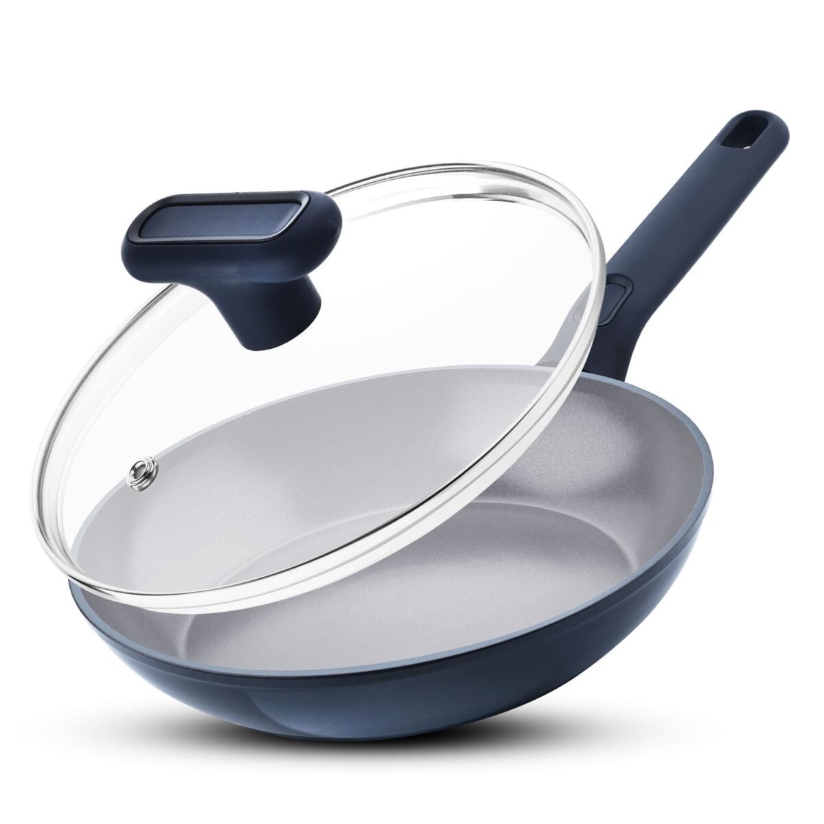 Jade 24cm Frypan with Glass Lid