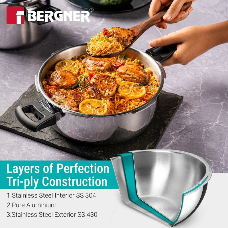 Argent Classic Triply Pressure Pan - Image 4