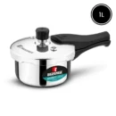 Bergner Argent Classic Triply Pressure Cooker 1L