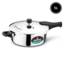 Bergner Argent Classic Triply Pressure Pan 5L