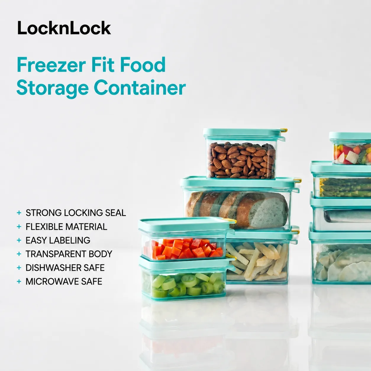 LocknLock Freezer Fit 3500ml - Image 2