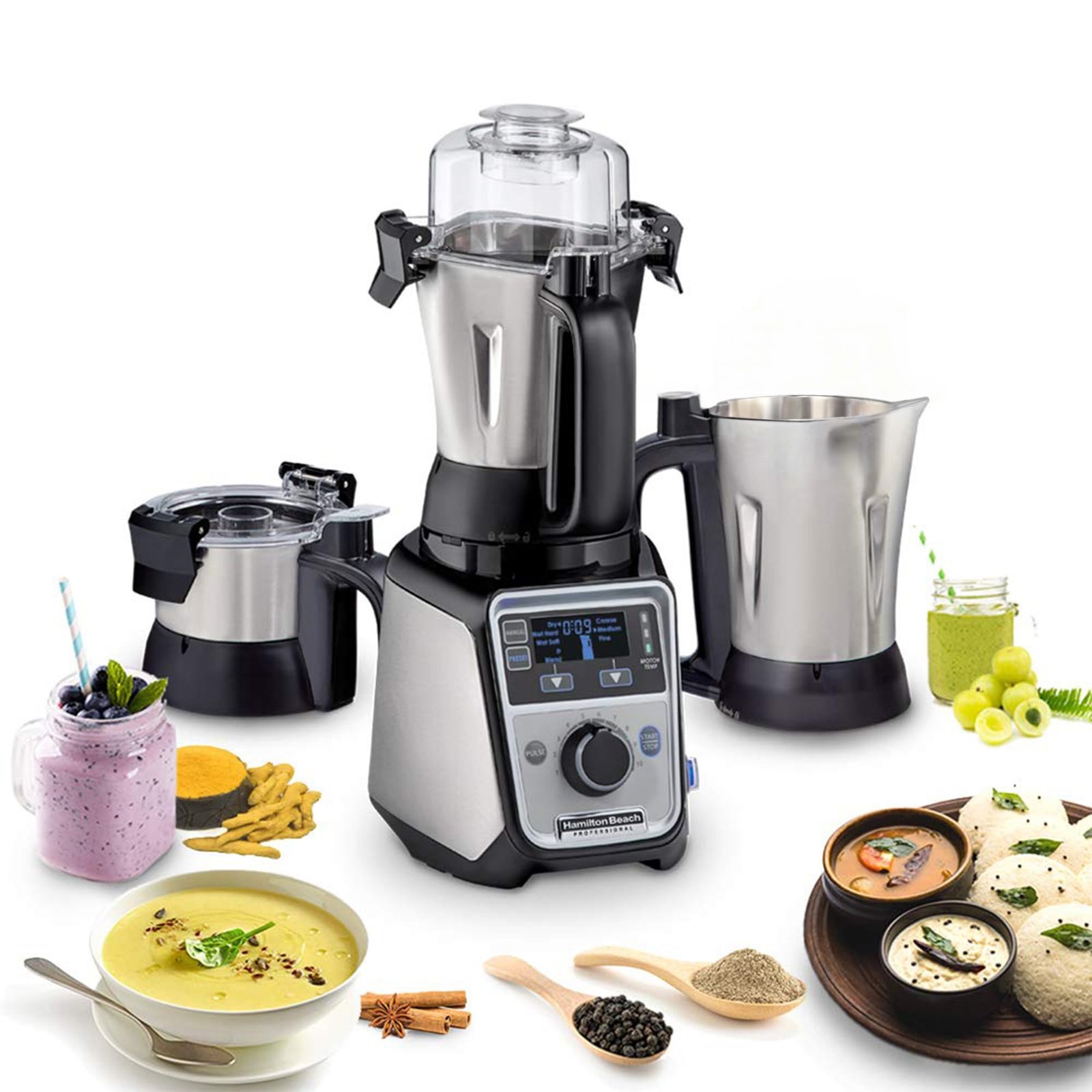 Hamilton Beach Professional Juicer Mixer Grinder 58770-IN