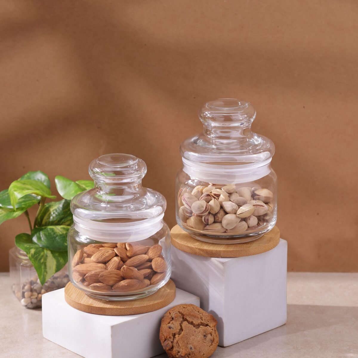 Pop Jars - Glass Lid, 325ml, Set of 2