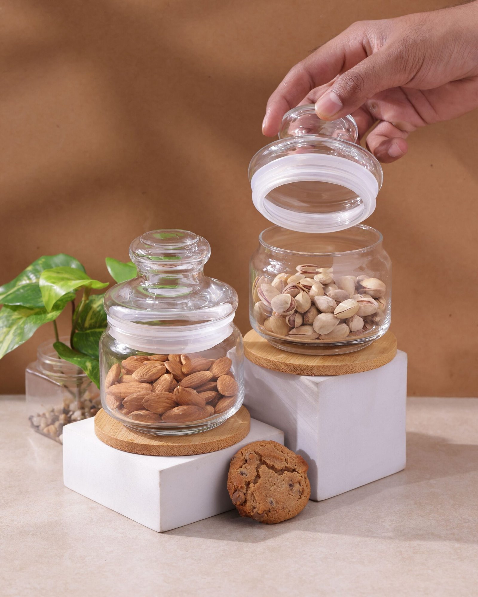 Pop Jars - Glass Lid, 325ml, Set of 2 - Image 4