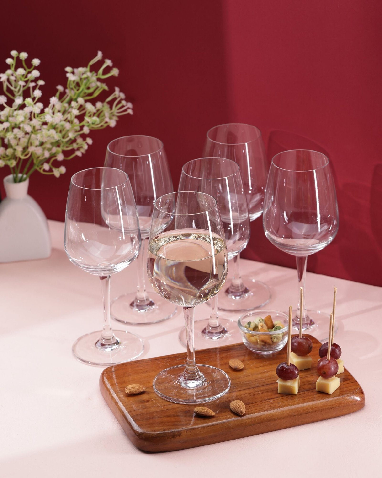 Madison White Wine Glasses - Image 5