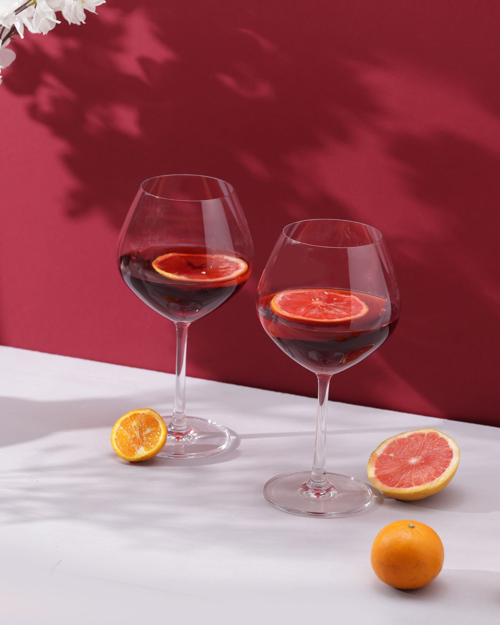 Sante Burgundy Glasses - Image 2