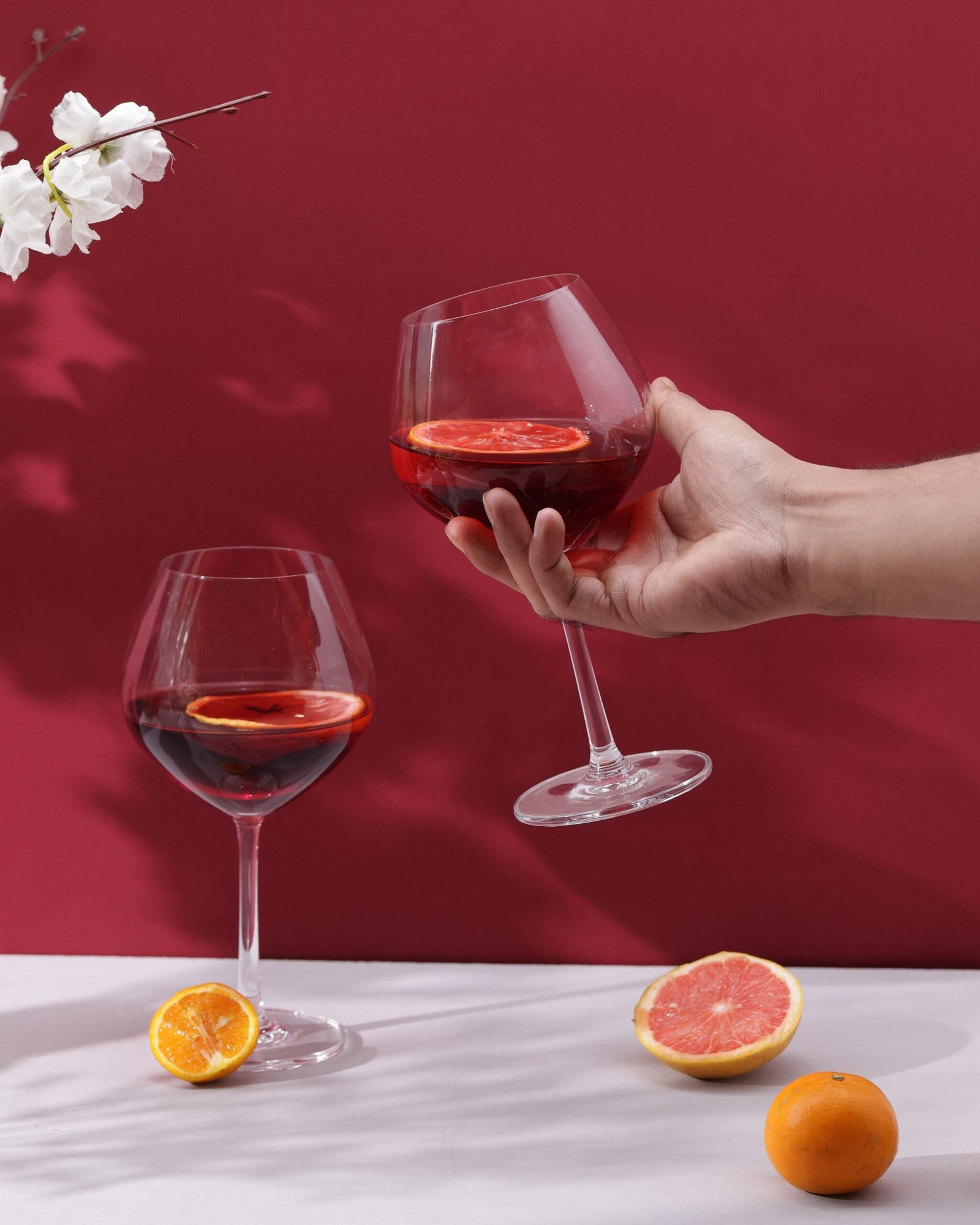 Sante Burgundy Glasses - Image 3