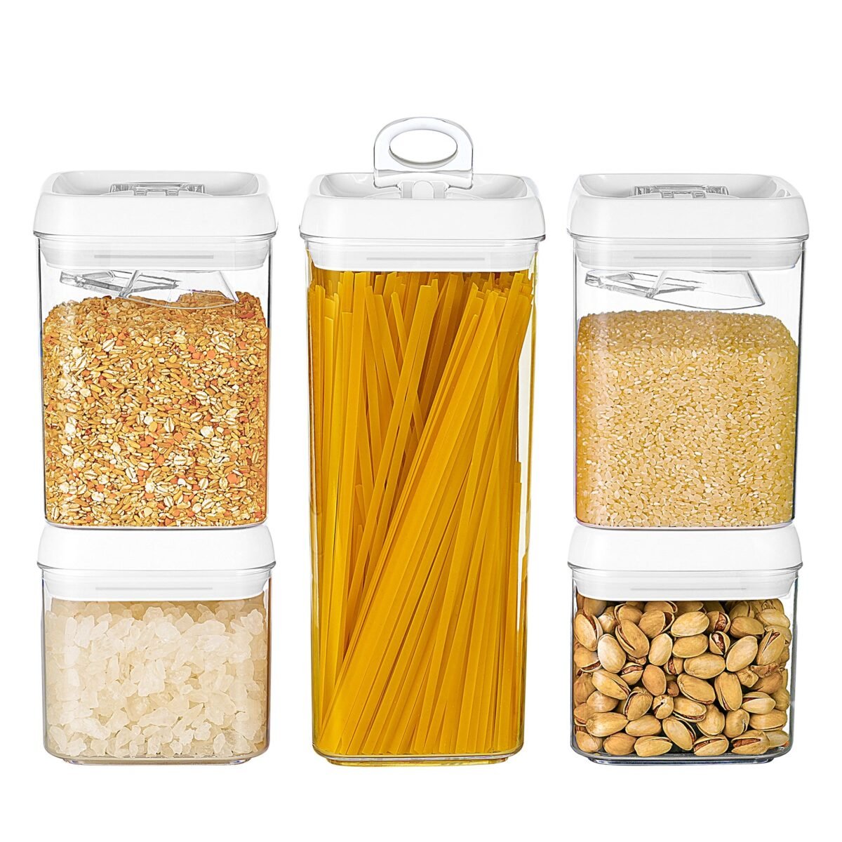 Felli Flip Tite 5" Large Variety 5pk + Scoop Set