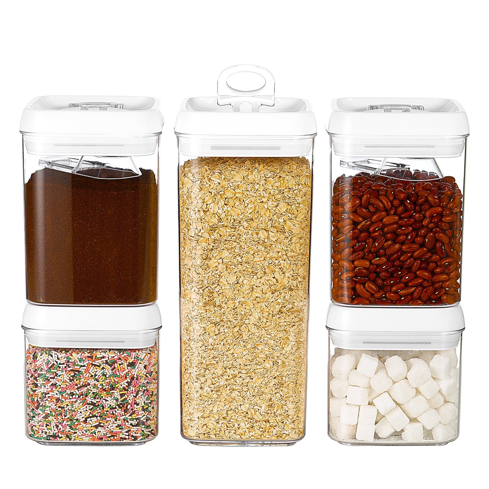 Felli Flip Tite 5" Large Variety 5pk + Scoop Set - Image 3