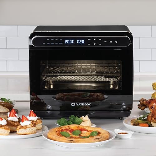 Nutricook Steami X 24L Black (Steam + Air Fryer Oven) with 10-in-1 functions like Steam Cook, Steam Roast, Air Fry, Bake, Sterilize & more. Steam + Convection technology, 2200W power, 2-year warranty - Image 7