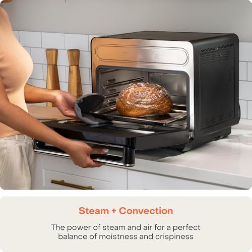Nutricook Steami X 24L Black (Steam + Air Fryer Oven) with 10-in-1 functions like Steam Cook, Steam Roast, Air Fry, Bake, Sterilize & more. Steam + Convection technology, 2200W power, 2-year warranty - Image 5