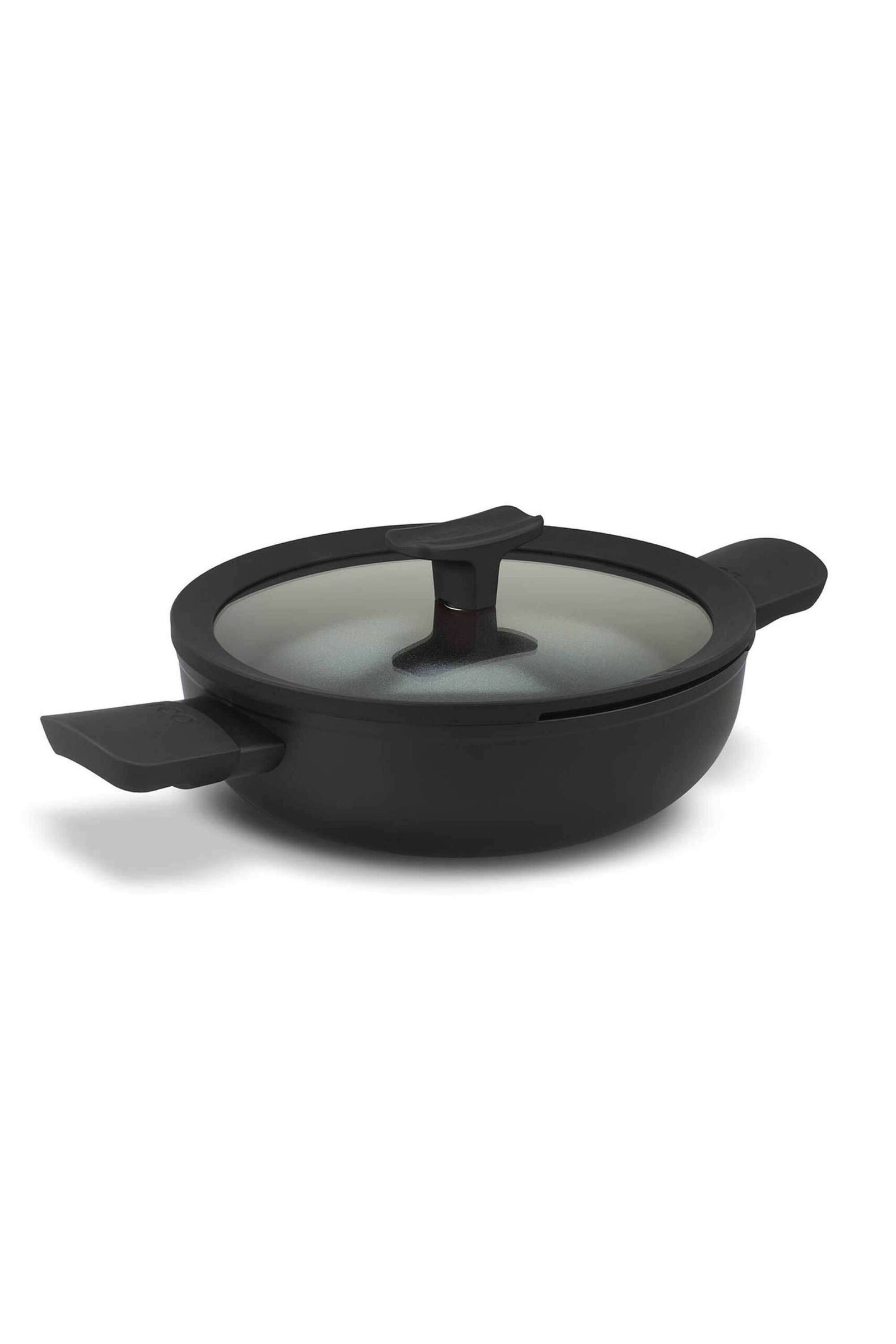 BergHOFF Balance Ceramic Non-Stick Kadhai with Glass Lid | Induction & Gas - Image 8