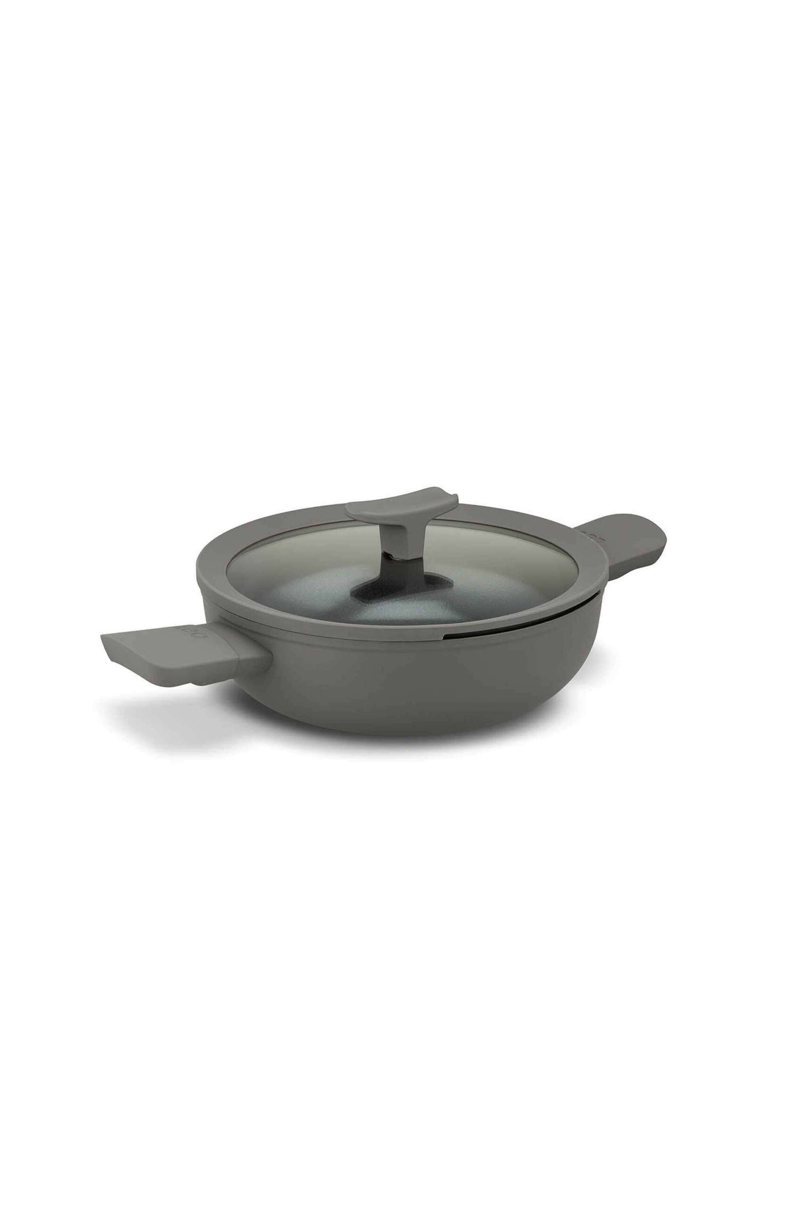 BergHOFF Balance Ceramic Non-Stick Kadhai with Glass Lid | Induction & Gas - Image 4