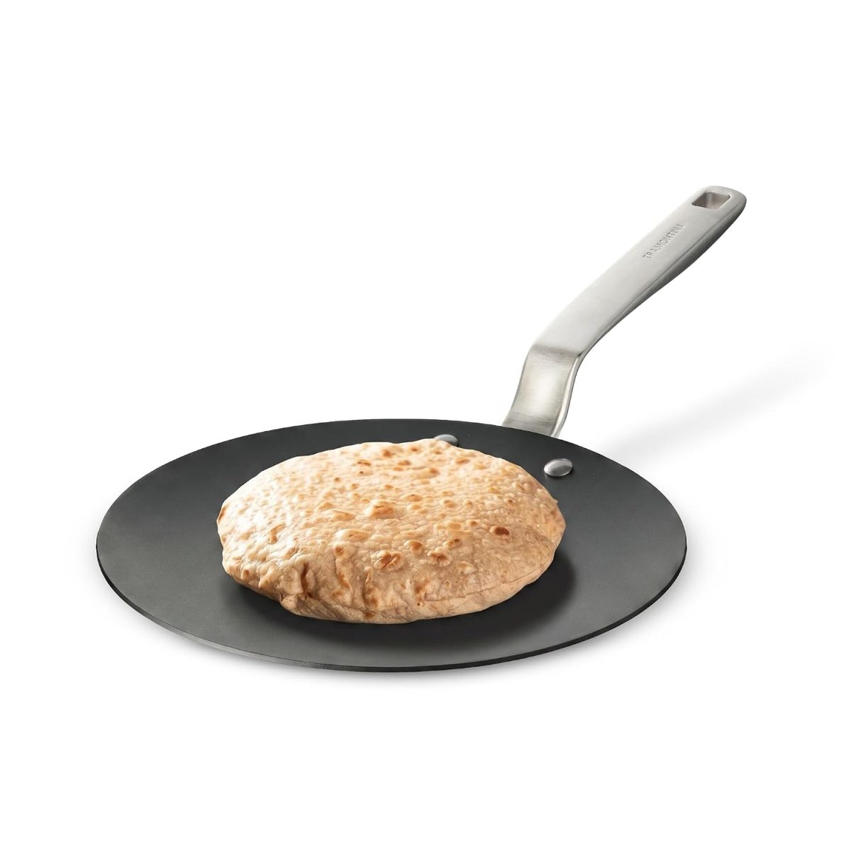 TRAMONTINA Heritage Iron Roti Tawa 24 cm | Black