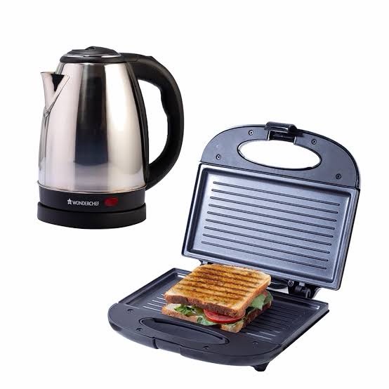 Bergner Argent Classic 5.5 litre Cooker + Wonderchef Kettle and Wonderchef Griller - Image 3