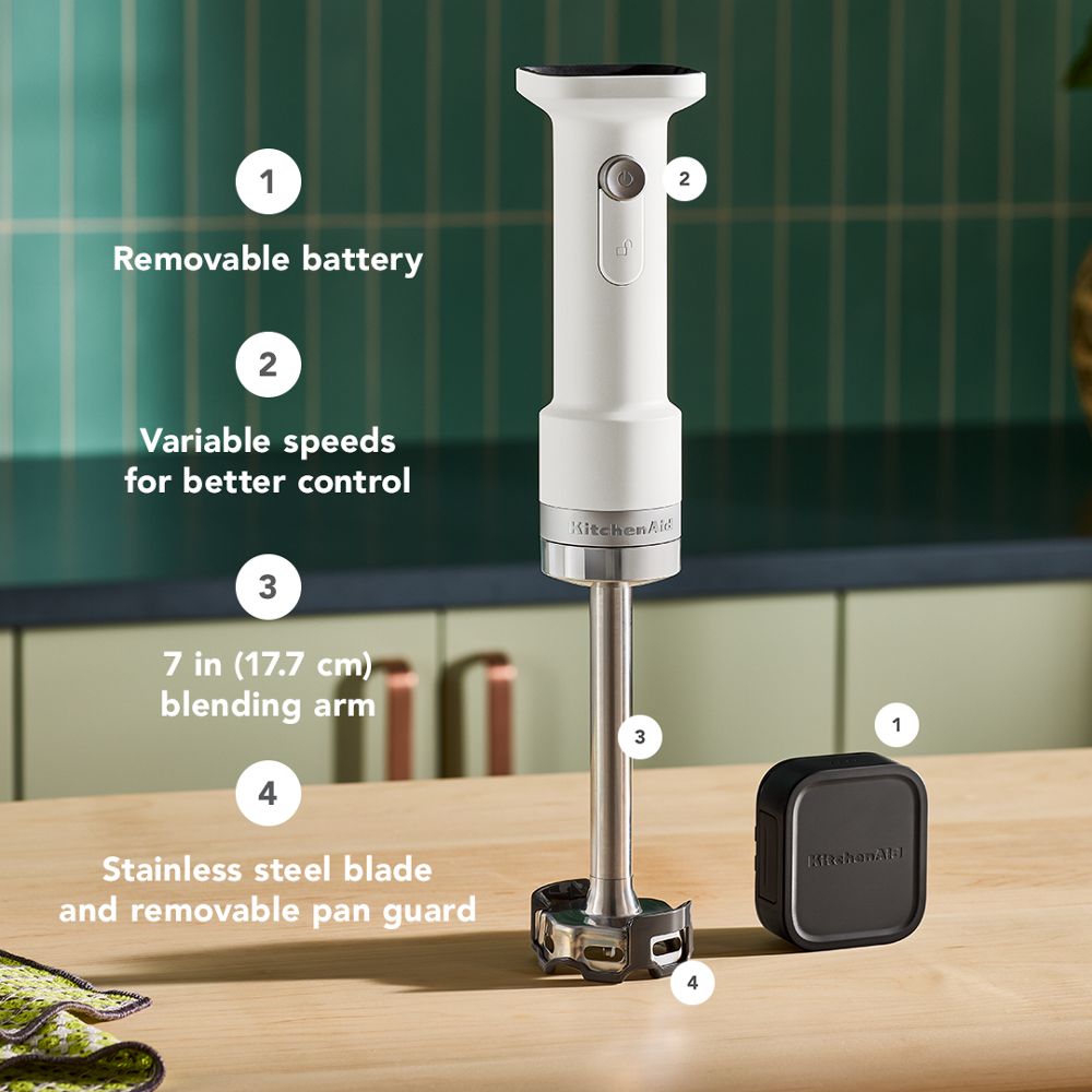 KitchenAid Go® Cordless Hand Blender - battery included - Image 8